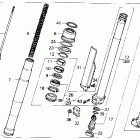 CR500R Front fork 89