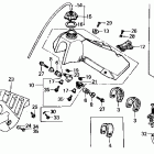 CR125R Fuel tank 85-89