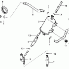 NX650 Адсорбер, системы улавливания паров топлива