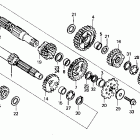 CR125R Трансмиссия