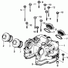 NX650 Крышка головки цилиндров