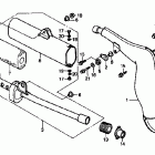CR500R Expansion chamber 87-88