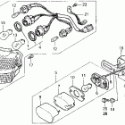 CBR1000F Фонарь задний