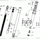 CR500R Front fork 86-88