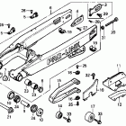 CR125R Swingarm 87-88
