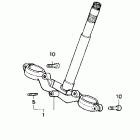 VT800C Траверса нижняя