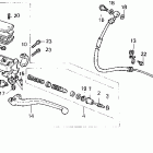 CBR1000F Цилиндр сцепления