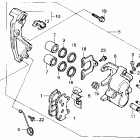 VT800C Передний тормозной суппорт