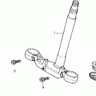 CBR1000F Траверса нижняя