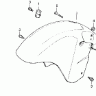 CBR1000F Переднее крыло