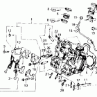 VF700C Передняя головка цилиндров