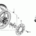 VF700C Переднее колесо