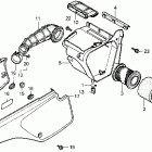 XR100R Air cleaner 85-87