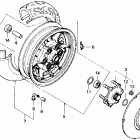 VF700C Заднее колесо
