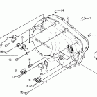 CMX450C Крышка картера правая