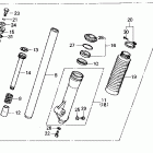 TR200 Передняя вилка