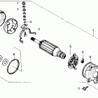 VFR700F2 Стартер электрический