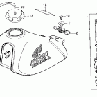 XL250R Топливный бак