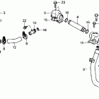 VFR700F2 Патрубки охлаждения