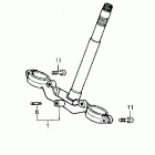 VT700C Траверса нижняя