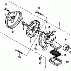 CMX250C Масляный насос