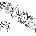 CMX250C Сцепление