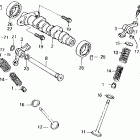 XL250R Распределительный вал
