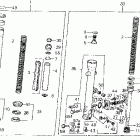 VFR700F2 Передняя вилка