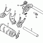 CMX250C Вилки и валы выбора передач