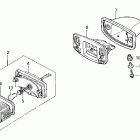 XL250R Фонарь задний