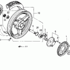 VFR700F2 Заднее колесо