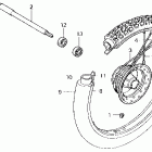 XL250R Переднее колесо