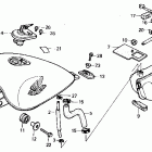 VT700C Топливный бак