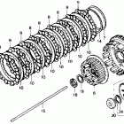 VFR700F2 Сцепление