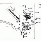 VT700C Главный тормозной цилиндр - передний