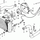 VFR700F2 Радиатор