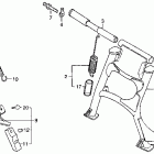 VFR700F2 Подножка