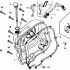 CMX250C Крышка картера правая