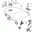 VF700C Топливный бак