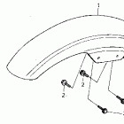 CMX450C Переднее крыло
