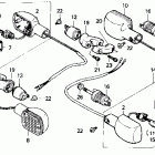 CMX450C Сигналы поворота