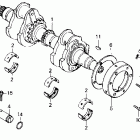 CMX450C Коленвал