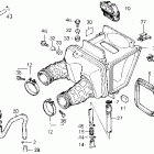 XL250R Воздухозаборник