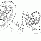 TLR200 Заднее колесо