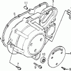 VT1100C Крышка картера левая