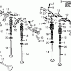 VT1100C Распредвал и клапана