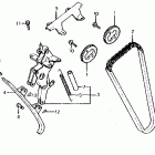 CB700SC Цепь ГРМ и натяжитель