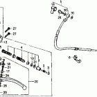 VFR750F Цилиндр сцепления