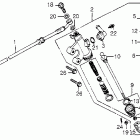 VF1100C Rear brake master cyl.