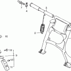 VFR750F Main stand @ side stand